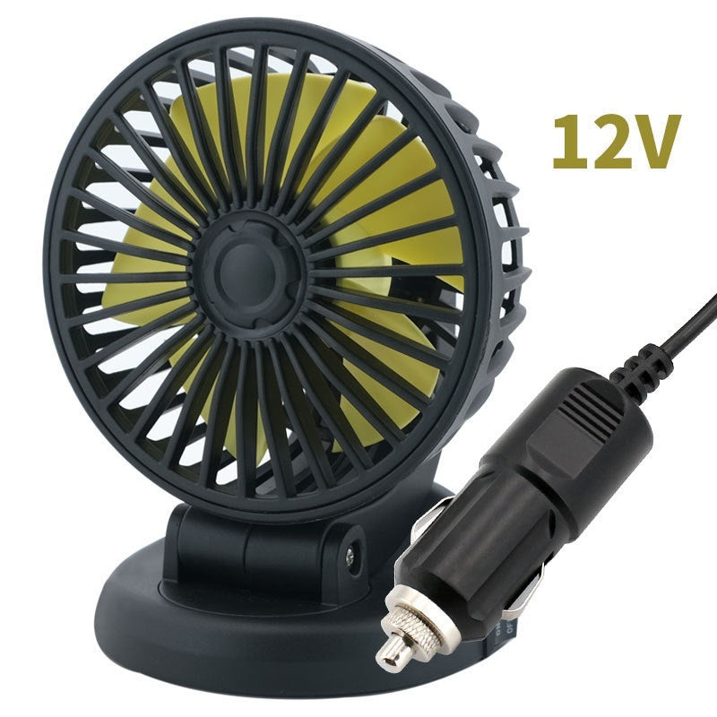 Telescopic Pole Portable Rechargeable Car Rear Seat Fan
