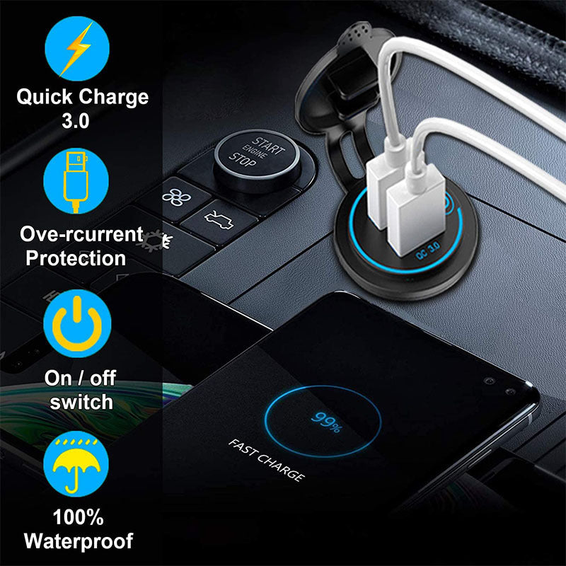 USB Dual Charging Port