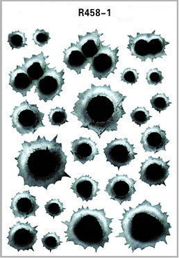 Car Bullet Hole Sticker