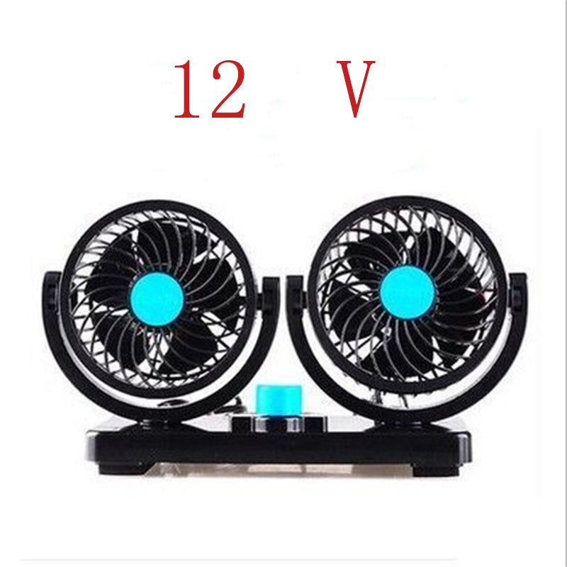 Double Headed Portable Fan