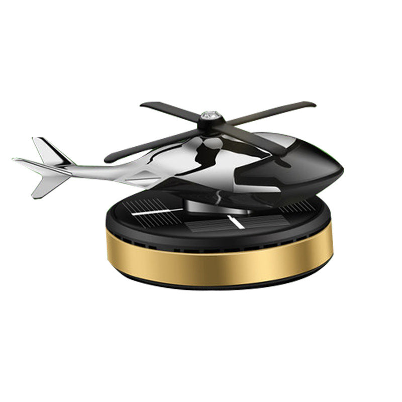 Rotating Novelty Helicopter Solar Freshener