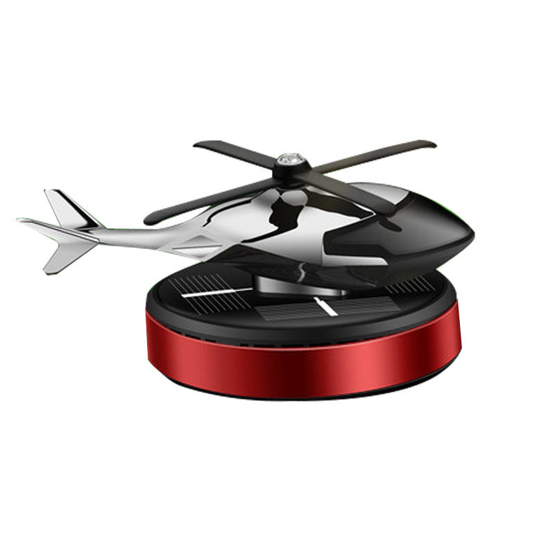 Rotating Novelty Helicopter Solar Freshener