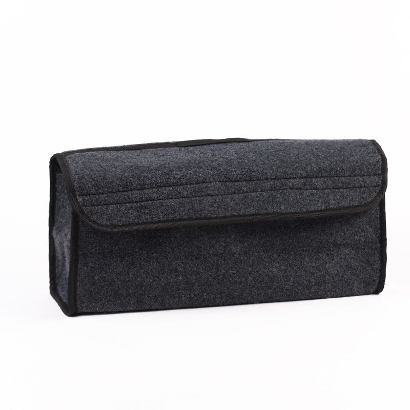 Grey Felt Storage Box