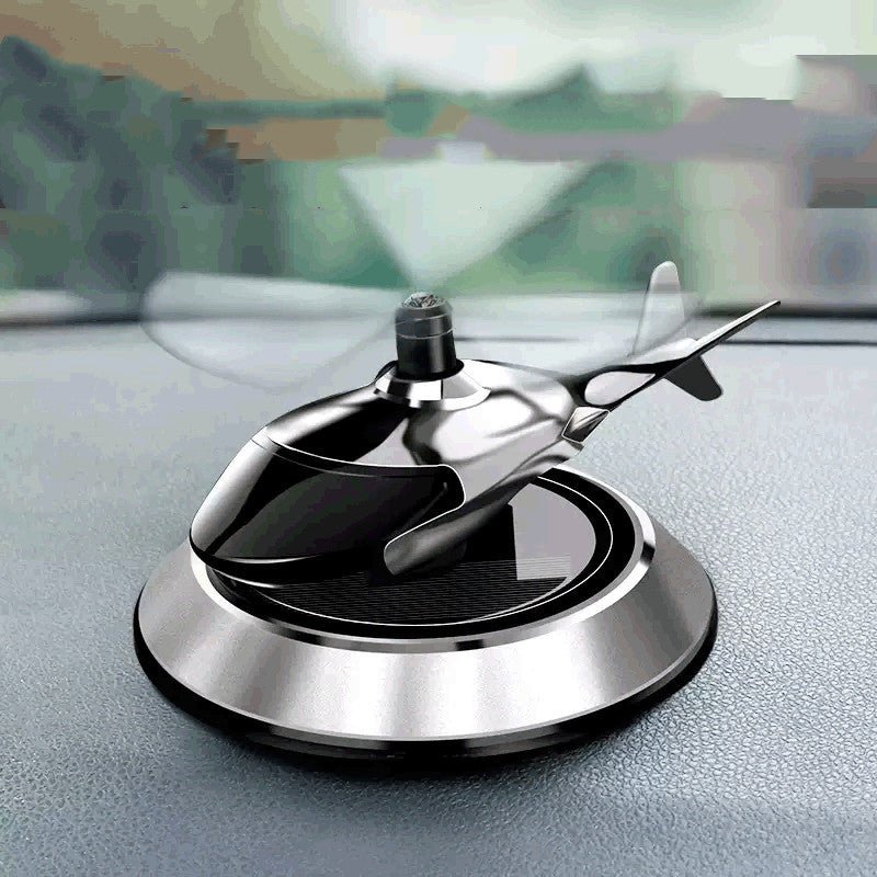 Rotating Novelty Helicopter Solar Freshener