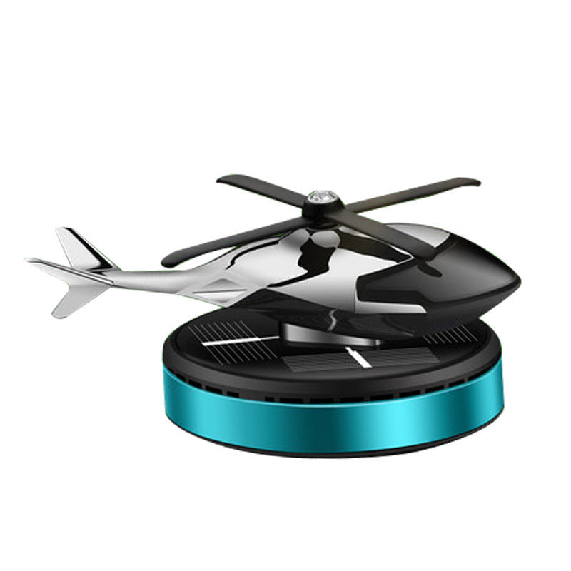 Rotating Novelty Helicopter Solar Freshener
