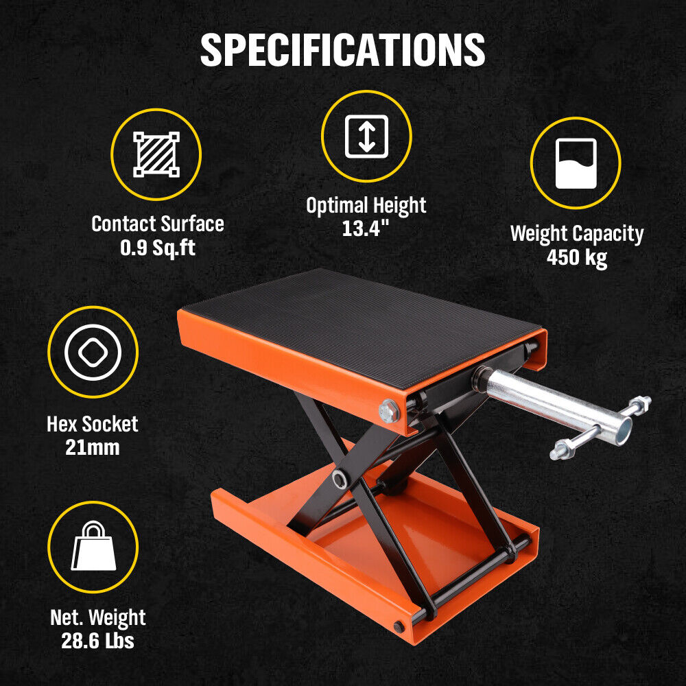 205kg - Motorcycle Lift Jack Stand Hoist