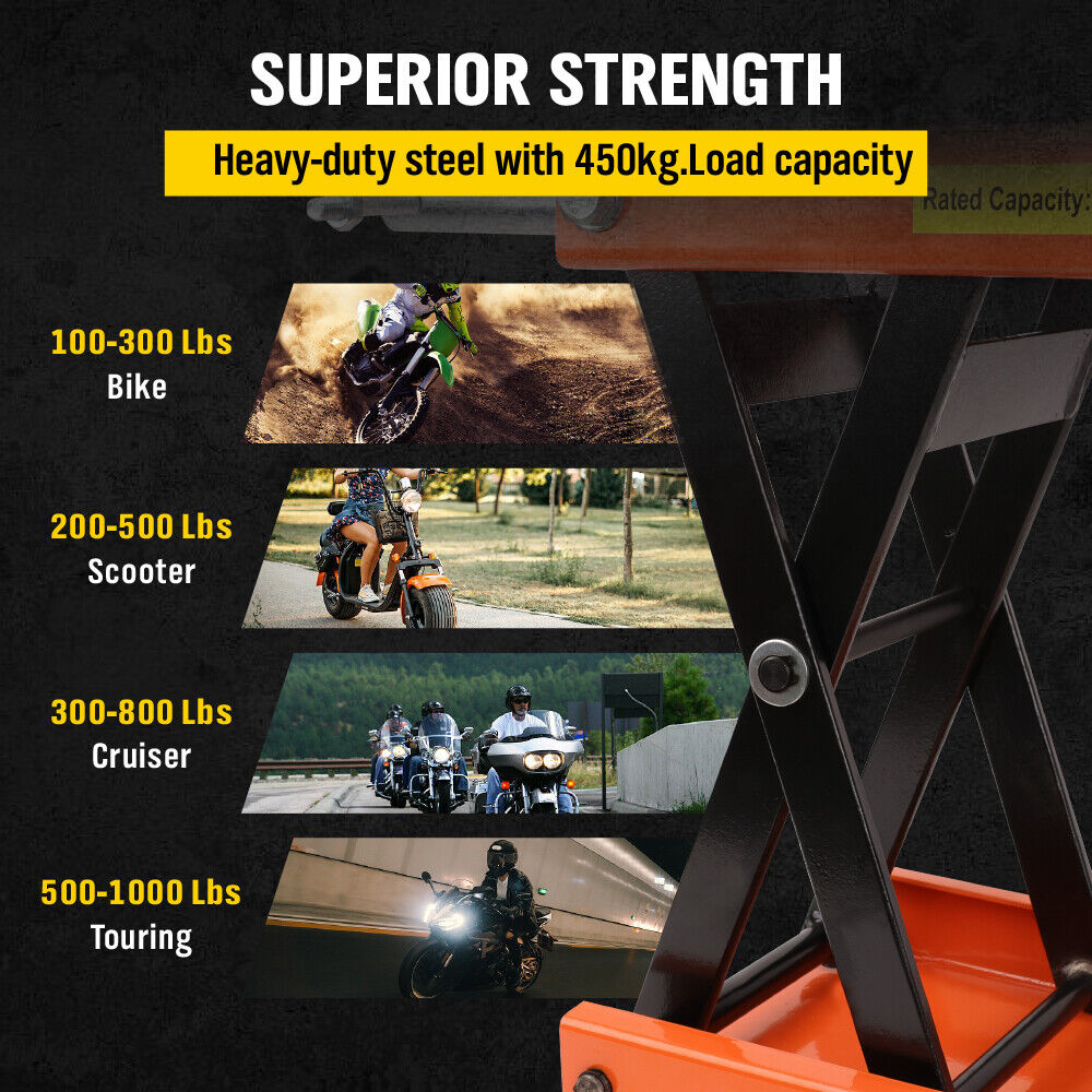 205kg - Motorcycle Lift Jack Stand Hoist