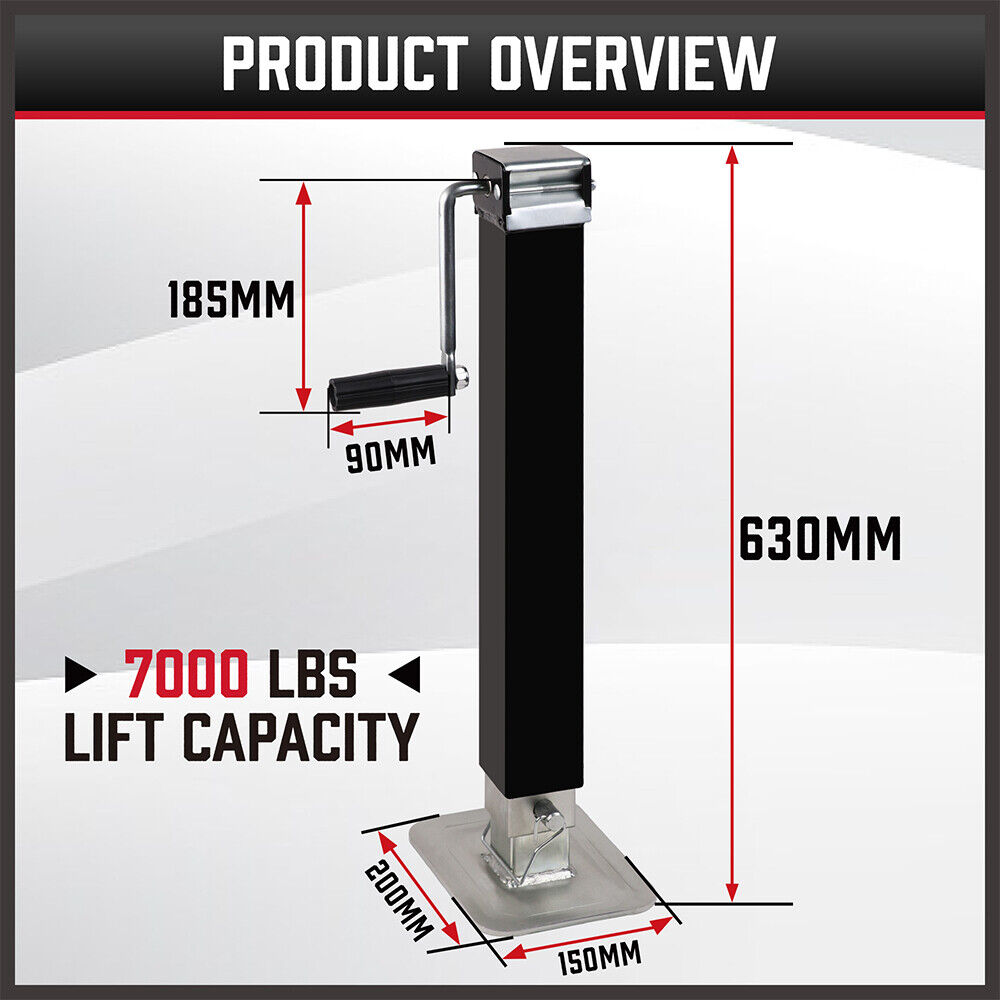 Trailer Canopy Caravan Jack Stand Heavy Duty - 3,175kg