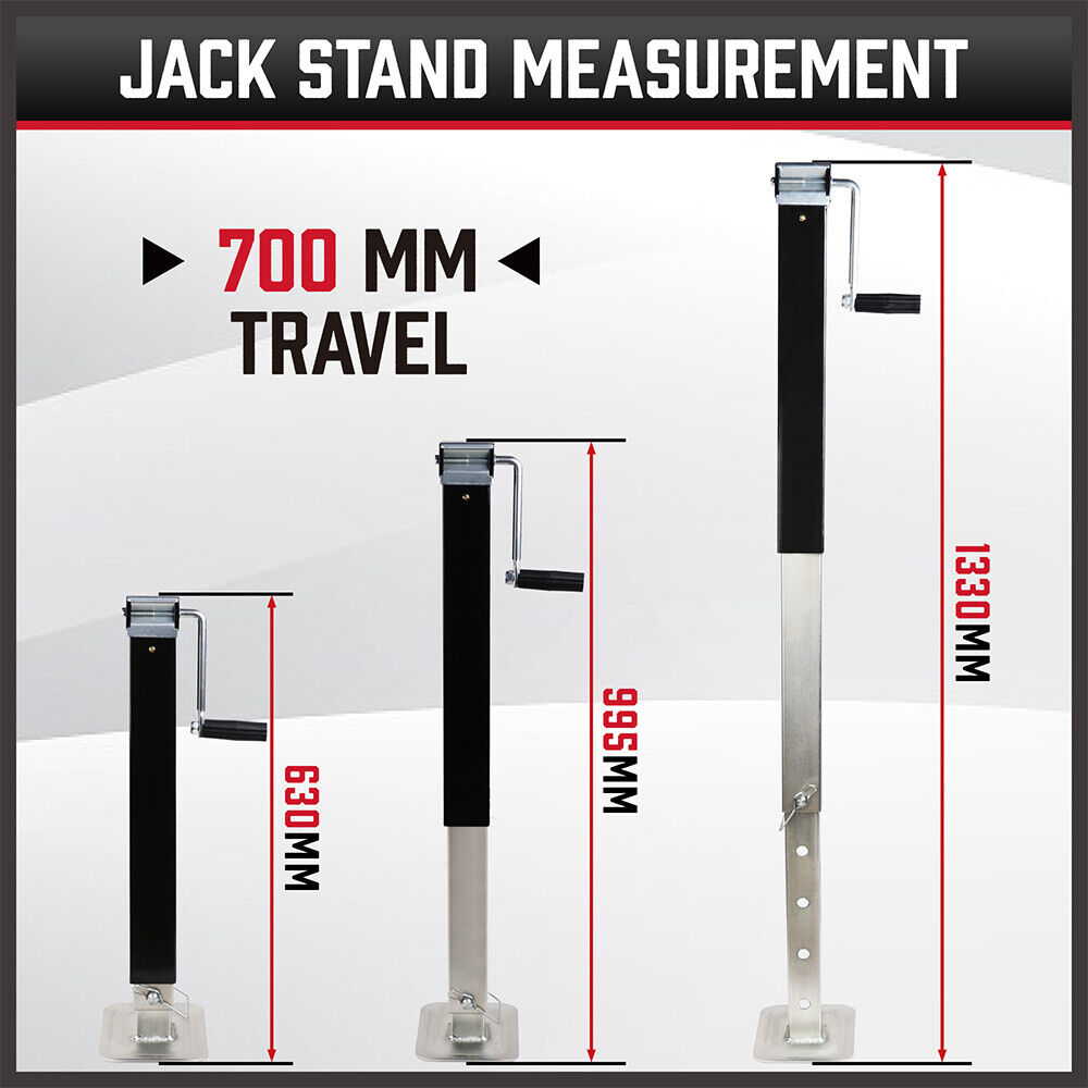 Trailer Canopy Caravan Jack Stand Heavy Duty - 3,175kg
