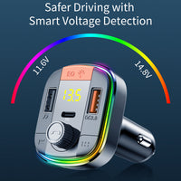 Car MP3 Bluetooth Player and Charger