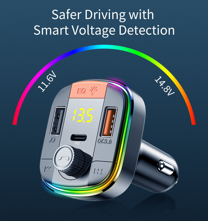 Car MP3 Bluetooth Player and Charger