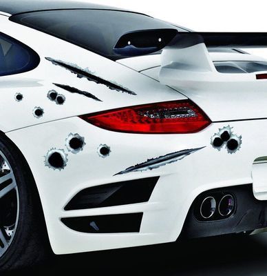 Car Bullet Hole Sticker