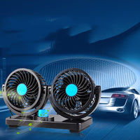 Double Headed Portable Fan
