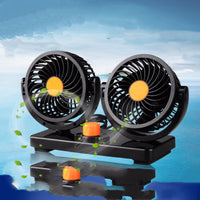Double Headed Portable Fan