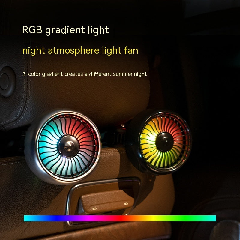 Rear Car Seat Electric Fan - USB