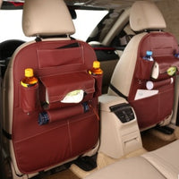 Leather Hanging Seat Back Storage