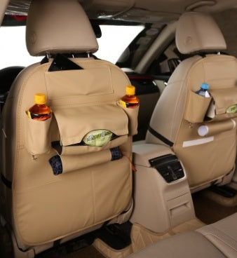 Leather Hanging Seat Back Storage