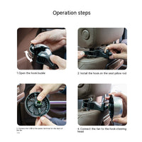 Rear Car Seat Electric Fan - USB