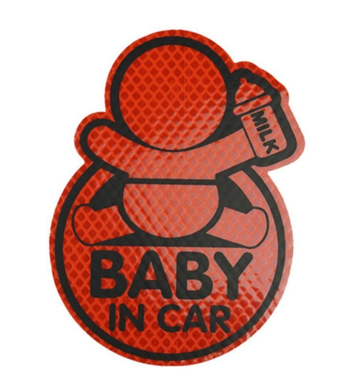 Baby In Car Reflective Car Stickers