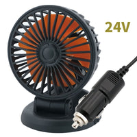 Telescopic Pole Portable Rechargeable Car Rear Seat Fan