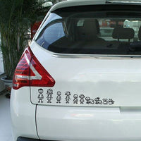 Large Family - Cartoon Stickers