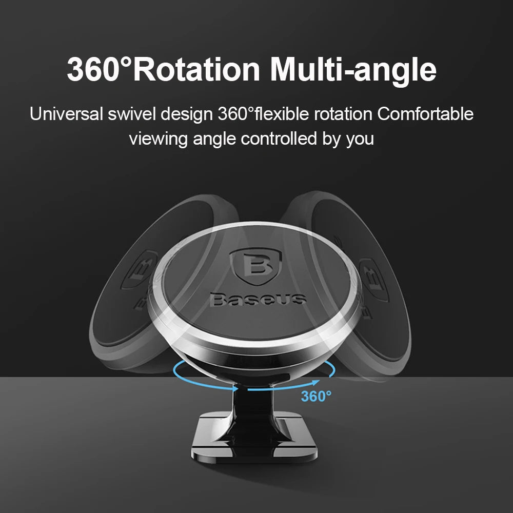 Magnetic Car Phone Holder for Smooth Smartphone Support