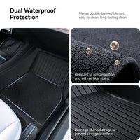 Waterproof TPE Floor Mats and Trunk Liner for Electric SUV
