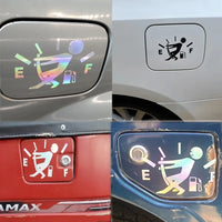 Funny Fuel Gauge Sticker for Car Exterior
