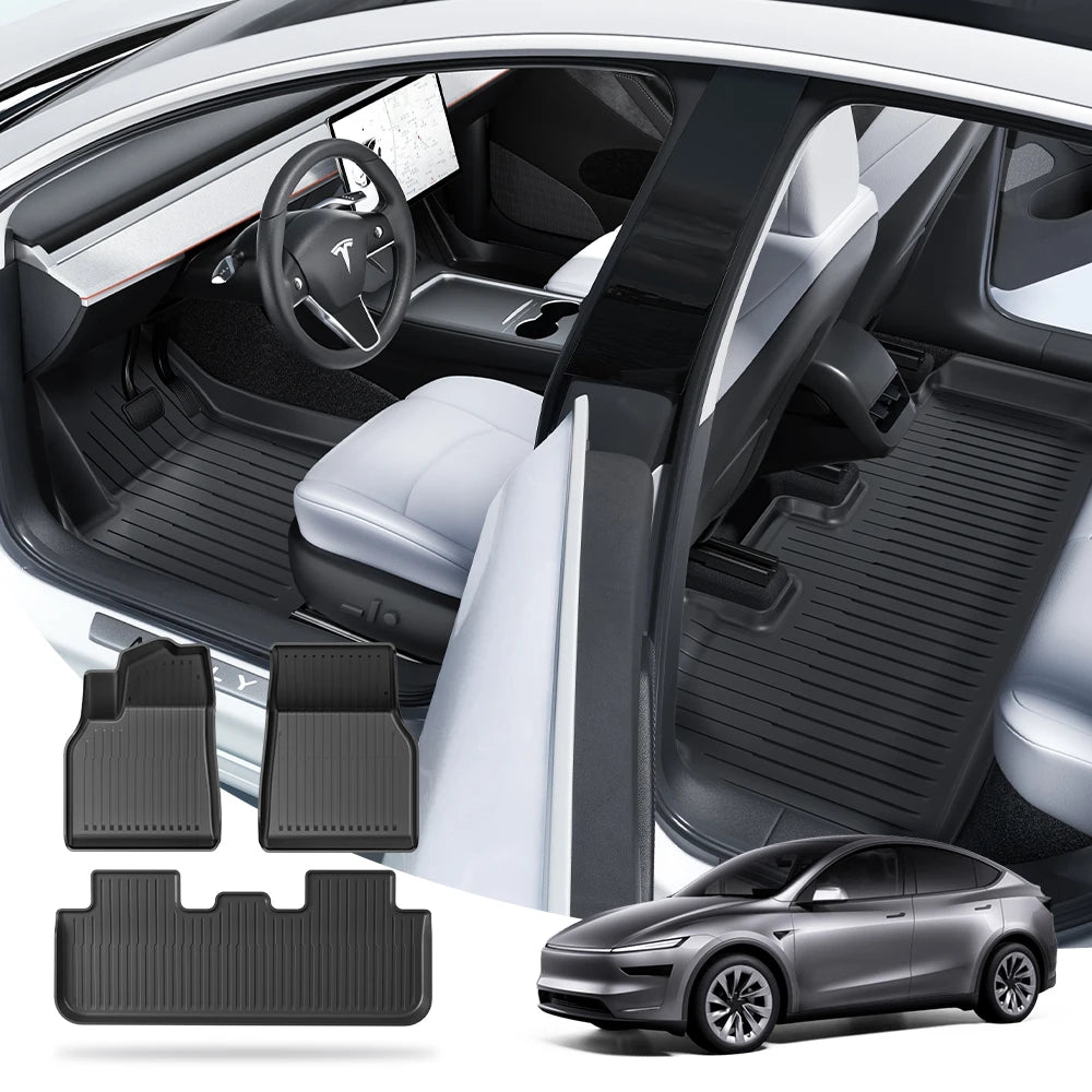 Waterproof TPE Floor Mats and Trunk Liner for Electric SUV