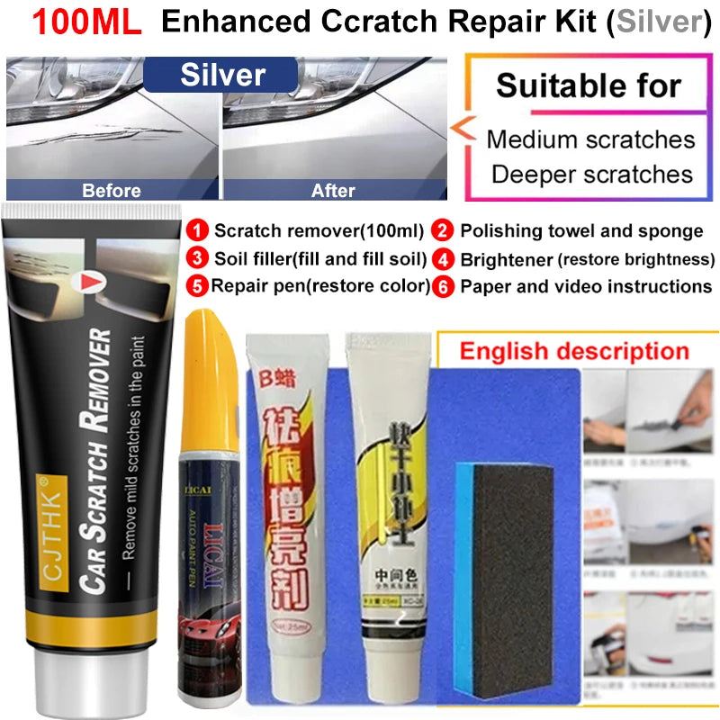 Car Scratch Remover and Polishing Compound
