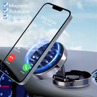 Magnetic Foldable Car Phone Stand with Strong Hold