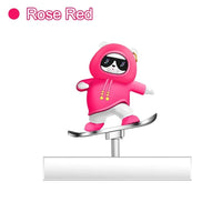 Cute Bear Scooter Ornament for Car Console Decoration