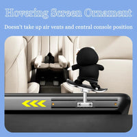 Cute Bear Scooter Ornament for Car Console Decoration