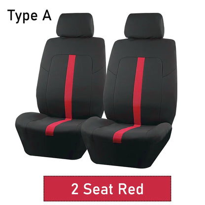 Sport Design Seat Covers with Universal Fit for Cars SUVs and Trucks