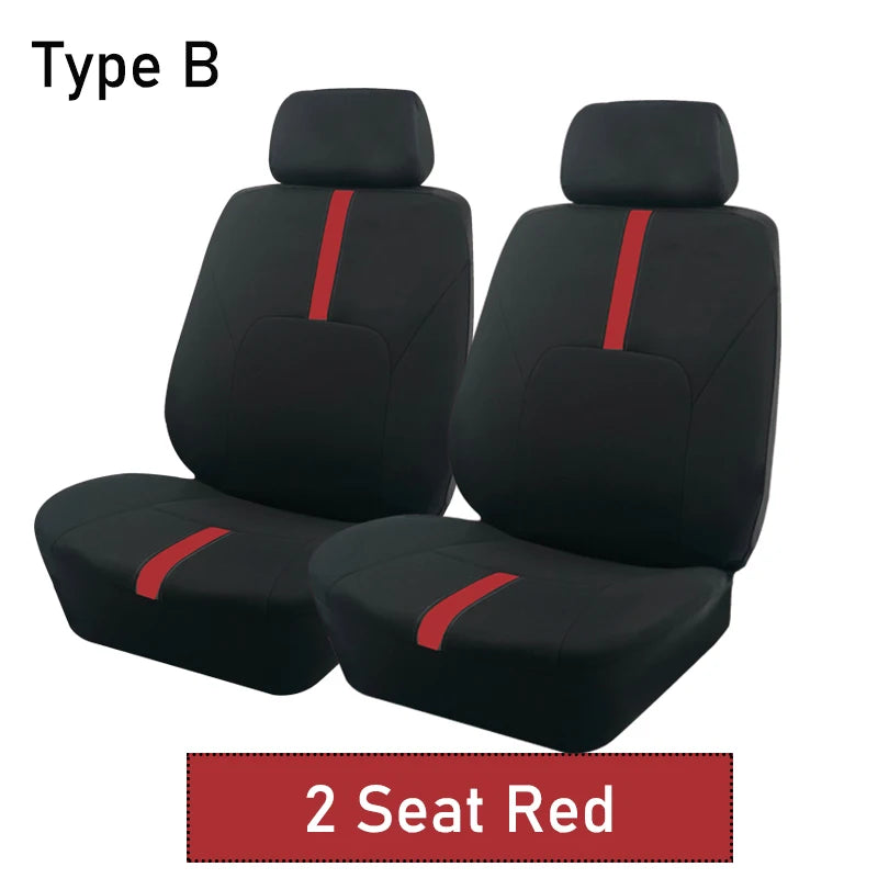 Sport Design Seat Covers with Universal Fit for Cars SUVs and Trucks