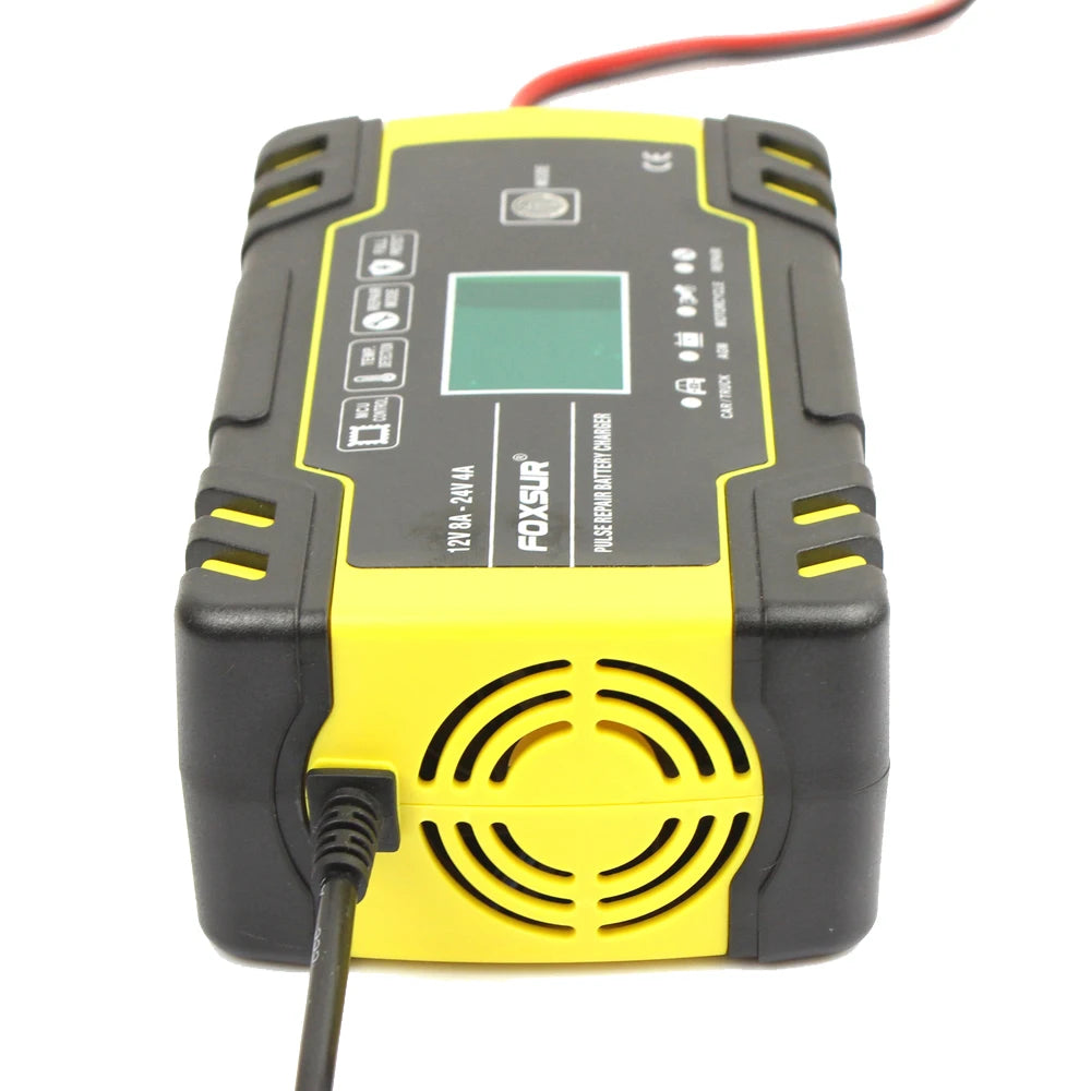Automatic Smart Battery Charger for Vehicles and Deep Cycle Batteries