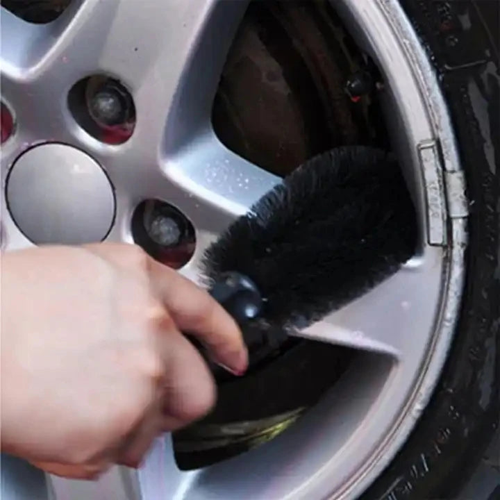 Car Wheel and Tire Cleaning Brush for Detailing