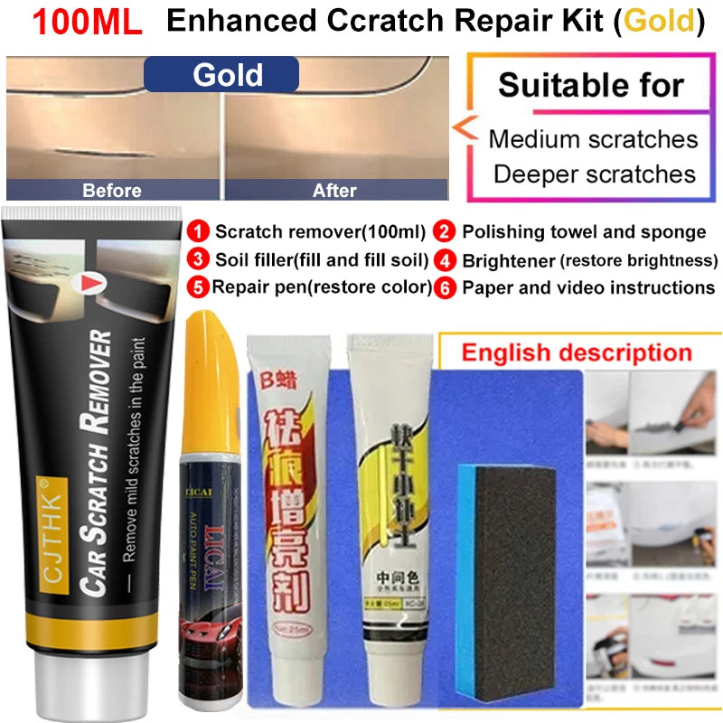 Car Scratch Remover and Polishing Compound