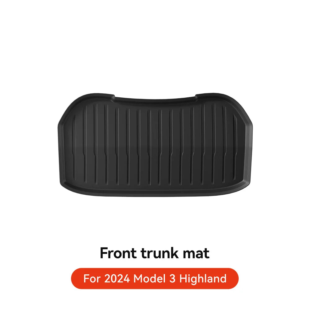 TPE Floor Mats for All Weather Tesla Interior Protection