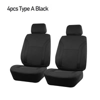 Stylish Bicolor Polyester Seat Covers with Universal Fit
