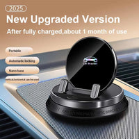 Electric Auto Phone Holder with Rotating Dashboard Mount