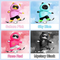 Cute Bear Scooter Ornament for Car Console Decoration