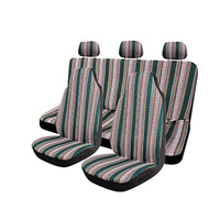 Saddle Blanket Style Car Seat Cover Set with Accessories