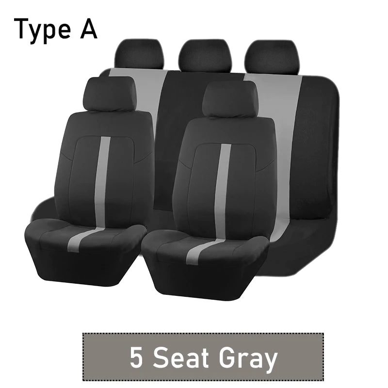 Sport Design Seat Covers with Universal Fit for Cars SUVs and Trucks