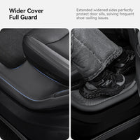 All Weather Floor Mats with Door Sill Guards for Tesla Interior