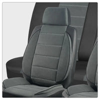 Leather Fluff Stereo Style Car Seat Covers with Universal Fit