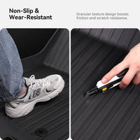All Weather Floor Mats with Door Sill Guards for Tesla Interior