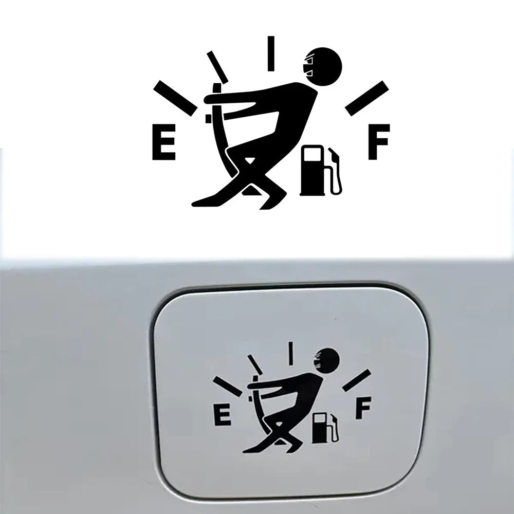 Funny Fuel Gauge Sticker for Car Exterior