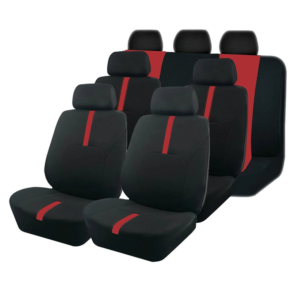 Sport Design Seat Covers with Universal Fit for Cars SUVs and Trucks