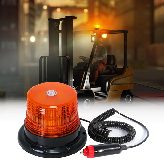 Magnetic Roof Mounted LED Strobe Beacon for Emergency Vehicles